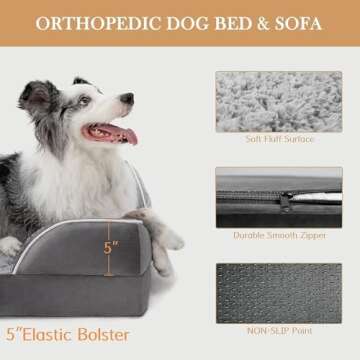 Comfort Expression Jumbo Dog Bed: Orthopedic Support for Large Breeds