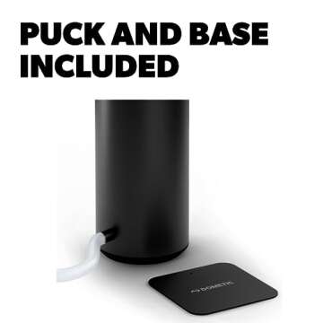 Dometic GO Hydration Water Faucet - One-Touch Operation with LED Light and Magnetic Base - Portable, Self-Powered Water Dispenser for Camping and Outdoors