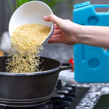 Sagan Life AquaBrick: 3 Gal Leak Proof Food & Water Storage