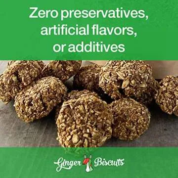 Ginger Biscuits Bake at Home Horse Treats - Apple Flavor