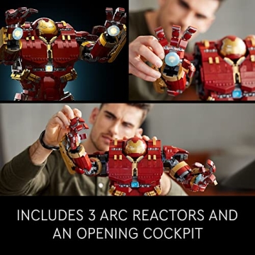 LEGO Marvel Hulkbuster Building Set for Adults