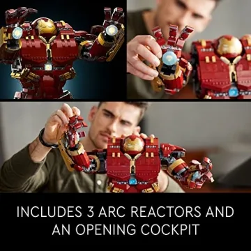 LEGO Marvel Hulkbuster Building Set for Adults