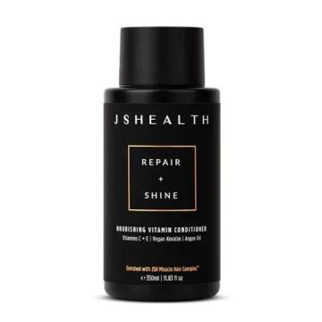 JSHealth Nourishing Conditioner - Vitamin-Enriched Deep Treatment for Dry, Colored Hair - With Kerat...