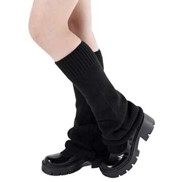 Y2k Kawaii Leg Warmers for Women - Chic Retro Style
