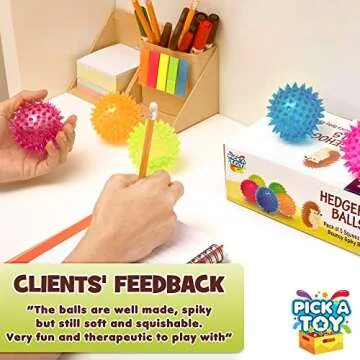 Squishy Spiky Fidgets Set for Stress Relief & Fun