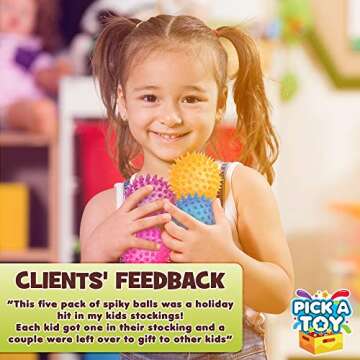 Squishy Spiky Fidgets Set for Stress Relief & Fun