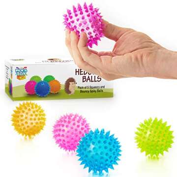 Squishy Spiky Fidgets Set for Stress Relief & Fun