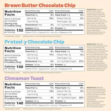 MILK BAR Super Crunchy Cookies: Trio of Unique Flavors - Crunchy Snackable Treats