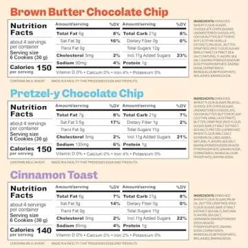 MILK BAR Super Crunchy Cookies: Trio of Unique Flavors - Crunchy Snackable Treats