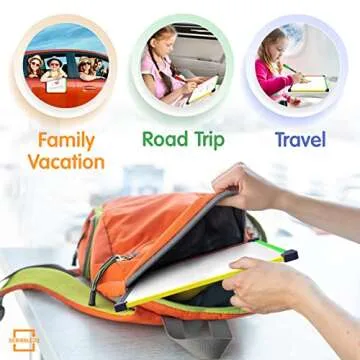 10 Travel Size Art Coloring White Board & Eraser Car Airplane Travel Essentials Kids Travel Accessories 9x12 Travel Games for Kids Travel Toys for Toddlers 3+ Plane Travel Game for Kids Ages 4-8 & Up