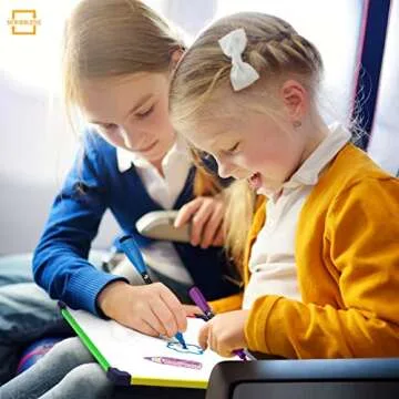 10 Travel Size Art Coloring White Board & Eraser Car Airplane Travel Essentials Kids Travel Accessories 9x12 Travel Games for Kids Travel Toys for Toddlers 3+ Plane Travel Game for Kids Ages 4-8 & Up