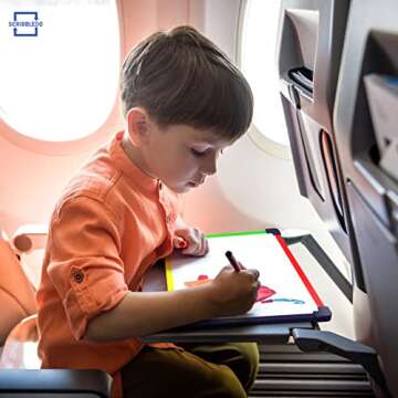 10 Travel Size Art Coloring White Board & Eraser Car Airplane Travel Essentials Kids Travel Accessories 9x12 Travel Games for Kids Travel Toys for Toddlers 3+ Plane Travel Game for Kids Ages 4-8 & Up