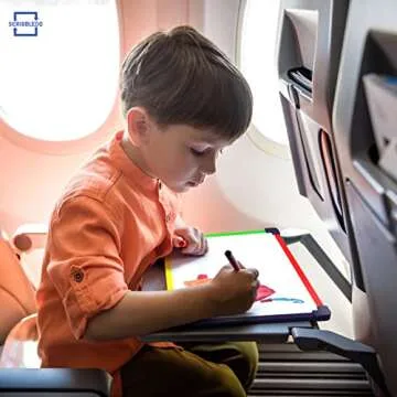 10 Travel Size Art Coloring White Board & Eraser Car Airplane Travel Essentials Kids Travel Accessories 9x12 Travel Games for Kids Travel Toys for Toddlers 3+ Plane Travel Game for Kids Ages 4-8 & Up