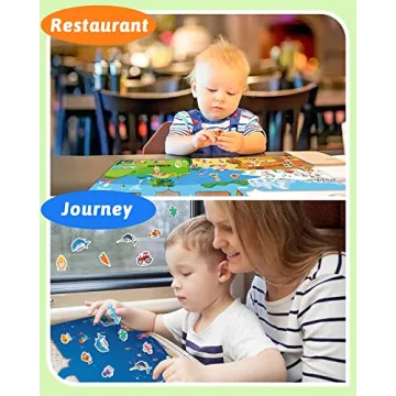 Benresive Reusable Sticker Book for Toddlers Age 2-4