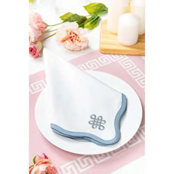 Hofdeco Coastal Cotton Cloth Napkins Set - Elegance Redefined