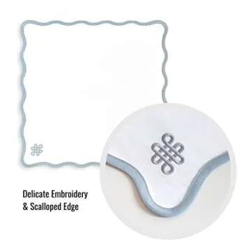 Hofdeco Coastal Cotton Cloth Napkins Set - Elegance Redefined