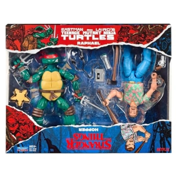 Teenage Mutant Ninja Turtles Raph & Hopper - Action Figures Duo for Endless Adventures