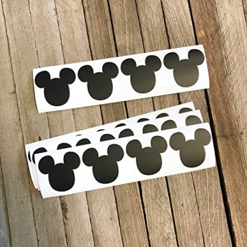 Mouse Ear Vinyl Chalkboard Labels for Creative Organization