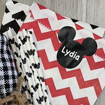 Mouse Ear Vinyl Chalkboard Labels for Creative Organization