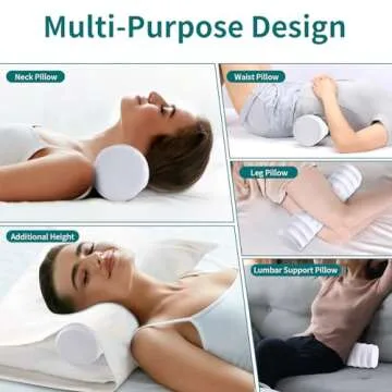 onesmile Cervical Neck Pillows - 2 in 1 Support for Sleep