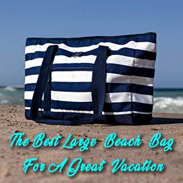 BANG&CARSEN Extra Large Beach Bag with Stylish Design