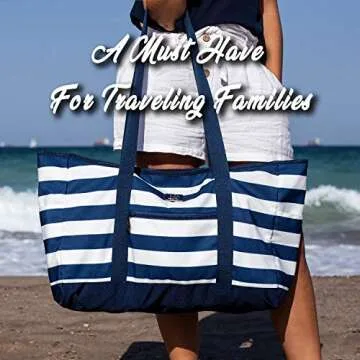 BANG&CARSEN Extra Large Beach Bag with Stylish Design