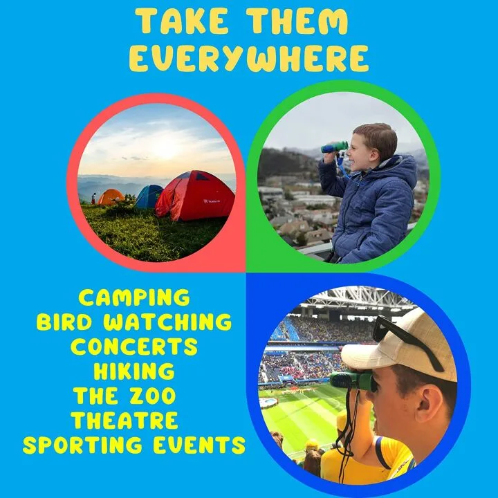 Kids Binoculars - Compact & High-Resolution 8x21