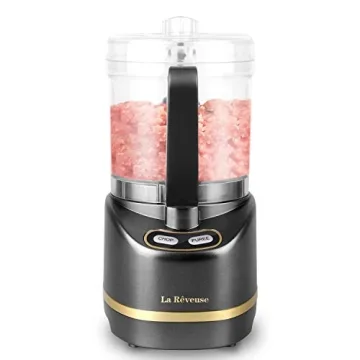 La Reveuse Mini Food Processor - 200 Watts & 2-Cup Bowl