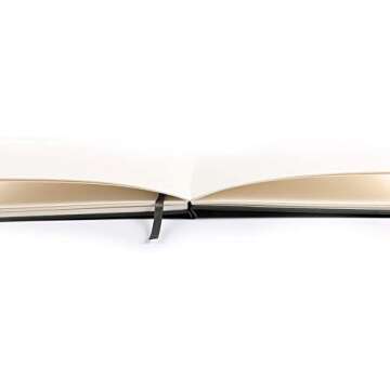 Etchr Perfect Sketchbook - A4 Landscape - Cold Press Mixed Media 100% Cotton Sketchbook - Hardcover Drawing Book - Hardcover Sketchbook 8.3”x11.7" with 44 Pages