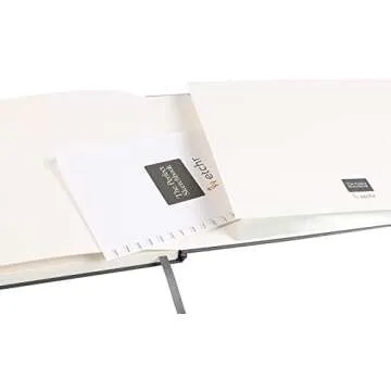 Etchr Perfect Sketchbook - A4 Landscape - Cold Press Mixed Media 100% Cotton Sketchbook - Hardcover Drawing Book - Hardcover Sketchbook 8.3”x11.7" with 44 Pages