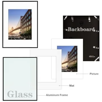 Frametory 12x16 Aluminum Photo Frame - Stylish & Durable