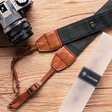 TARION Durable Adjustable Camera Strap for Photographers