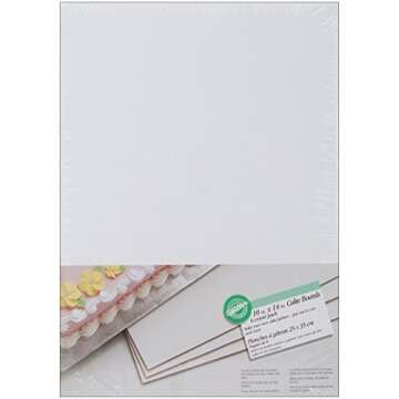 Wilton Cake Boards: 10x14 Rectangle, 6/Pkg