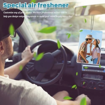 Custom Car Air Fresheners with Personalized Photos