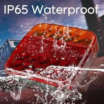 Wartleves Wireless Trailer Lights Magnetic for Easy Towing