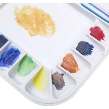 ATWORTH 18-Well Portable Watercolor Paint Palette Box