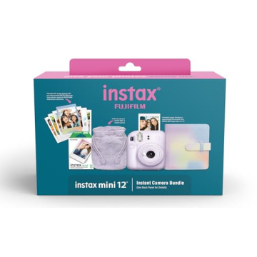 Fujifilm INSTAX Mini 12 Purple Holiday Bundle 2024