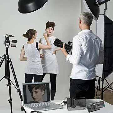 Artman NP-F550 Battery 2-Pack and Wall Charger for Sony NP F550, F530, F970, F960, F770, F750, F330, CCD-SC55, TR516, TR716, TR818, TR910, TR917 Camera, CN-160, CN-216 LED Video Light (2600 mAh)