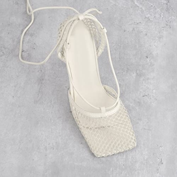 Stylish Richealnana Women's Mesh Pumps Sandals for Parties