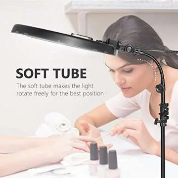 Neewer 14" Dimmable LED Ring Light for Perfect Lighting