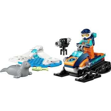 LEGO City Arctic Explorer Snowmobile 60376 Building Set