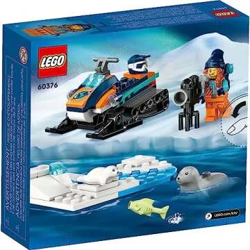 LEGO City Arctic Explorer Snowmobile 60376 Building Set