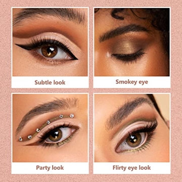 Mellow Eyeshadow Quad - Matte & Shimmer Palette for Women