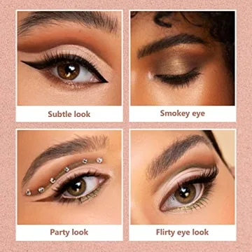 Mellow Eyeshadow Quad - Matte & Shimmer Palette for Women