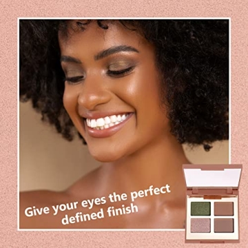 Mellow Eyeshadow Quad - Matte & Shimmer Palette for Women