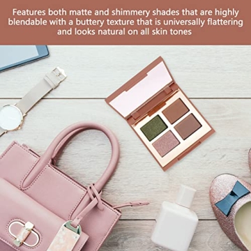 Mellow Eyeshadow Quad - Matte & Shimmer Palette for Women