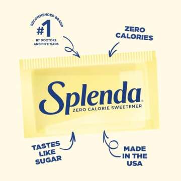 SPLENDA Zero Calorie Sweetener, 400 Count Packets
