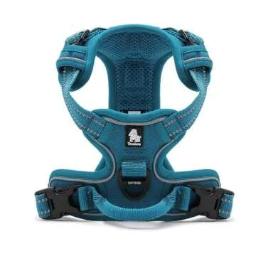 TRUE LOVE Adjustable No-Pull Dog Harness for Comfort and Control