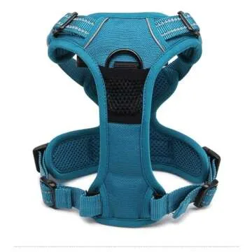 TRUE LOVE Adjustable No-Pull Dog Harness for Comfort and Control