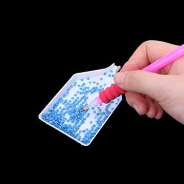 24Pcs Plastic Bead Sorting Trays for DIY Art Craft